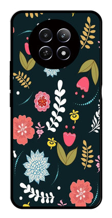 Floral Pattern2 Metal Mobile Case for Realme 12 5G