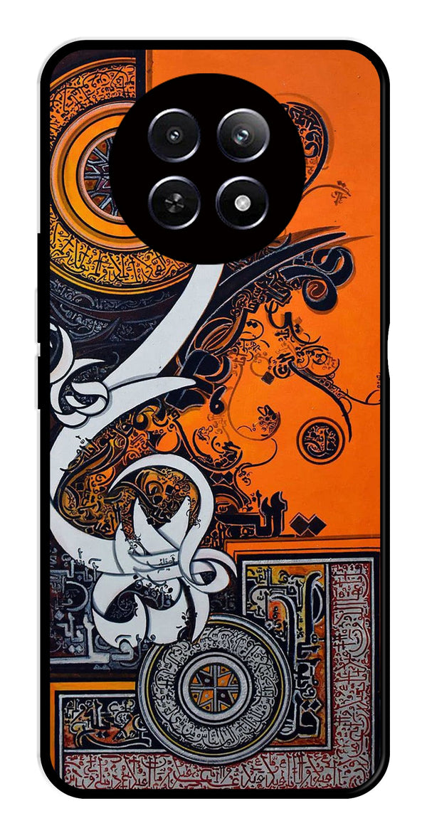 Qalander Art Metal Mobile Case for Realme 12X 5G   (Design No -16)