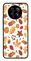 Autumn Leaf Metal Mobile Case for Realme 12 5G   (Design No -19)