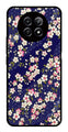 Flower Design Metal Mobile Case for Realme 12 5G   (Design No -25)