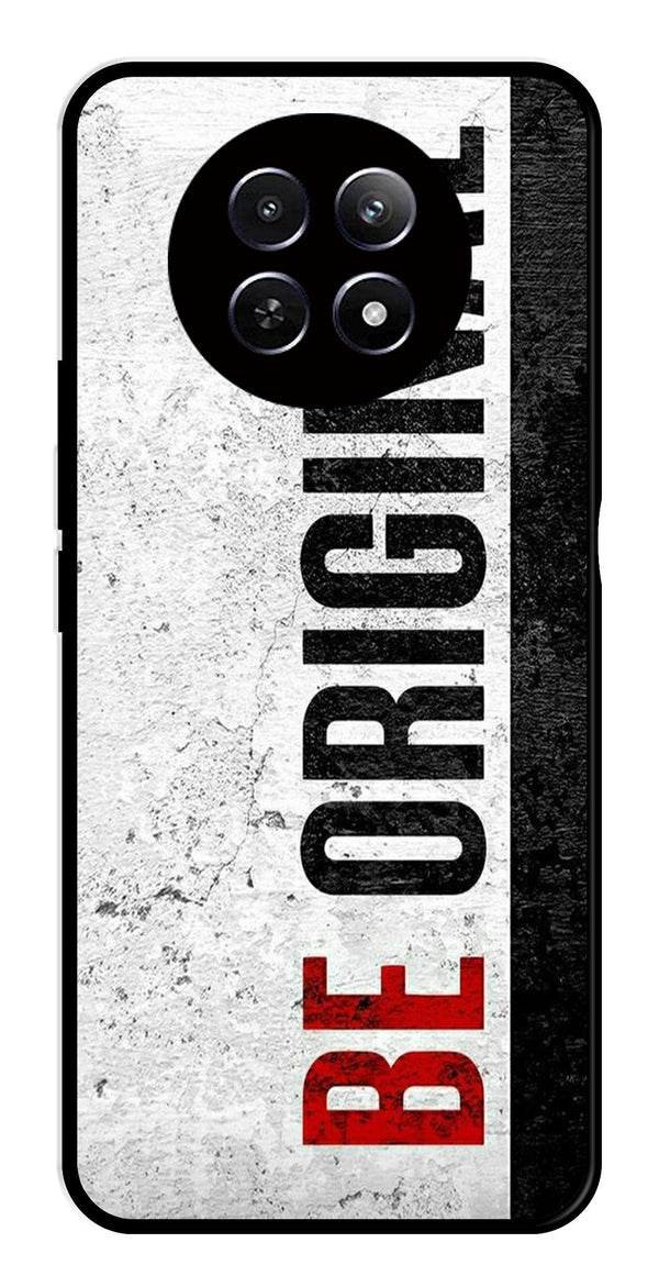 Be Original Metal Mobile Case for Realme 12X 5G   (Design No -38)