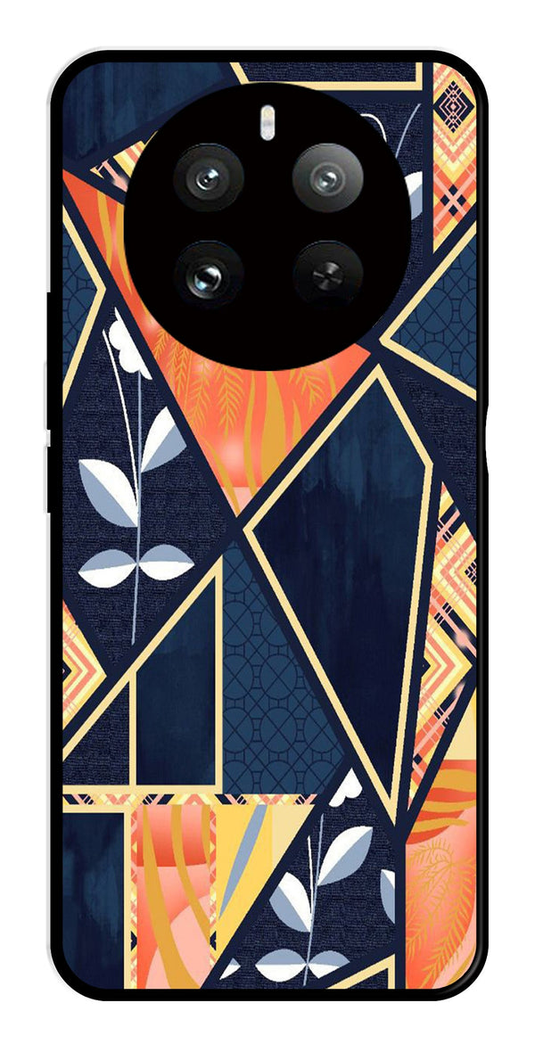 Marble Design Metal Mobile Case for Realme 12 Pro Plus 5G   (Design No -07)