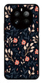 Floral Pattern Metal Mobile Case for Realme 12 Pro Plus 5G   (Design No -10)