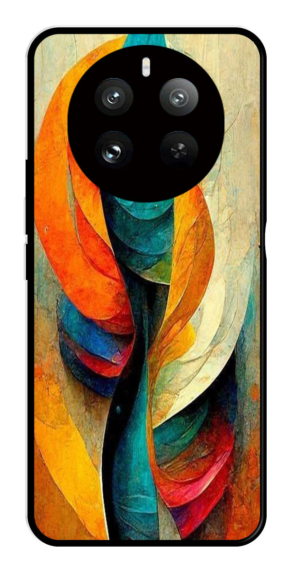 Modern Art Metal Mobile Case for Realme P1 5G   (Design No -11)