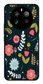 Floral Pattern2 Metal Mobile Case for Realme P1 Pro 5G   (Design No -12)
