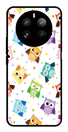 Owls Pattern Metal Mobile Case for Realme 12 Pro