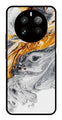Marble Pattern Metal Mobile Case for Realme P1 5G   (Design No -36)