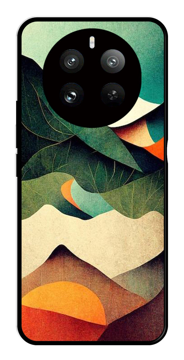MultiColor Pattern Metal Mobile Case for Realme P1 Pro 5G   (Design No -43)