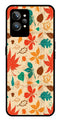 Leafs Design Metal Mobile Case for Realme GT 2 Pro   (Design No -14)