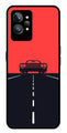 Car Lover Metal Mobile Case for Realme GT 2 Pro   (Design No -21)