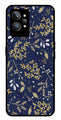 Floral Pattern  Metal Mobile Case for Realme GT 2 Pro   (Design No -52)