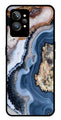 Marble Design Metal Mobile Case for Realme GT 2 Pro   (Design No -53)