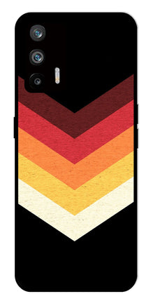 MultiColor Arrow Metal Mobile Case for Realme Q3 Pro