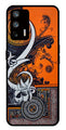 Qalander Art Metal Mobile Case for Realme Q3 Pro   (Design No -16)