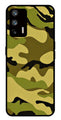 Army Pattern Metal Mobile Case for Realme Q3 Pro   (Design No -35)