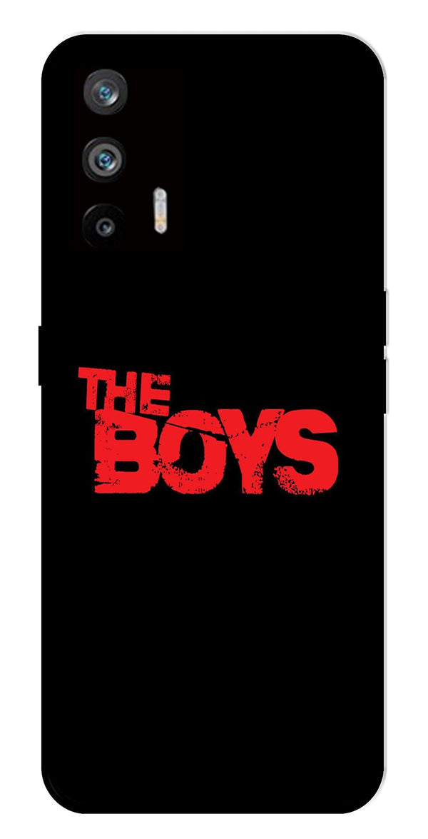 The Boys Metal Mobile Case for Realme Q3 Pro   (Design No -44)
