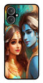 Lord Radha Krishna Metal Mobile Case for Redmi 13C 5G   (Design No -01)