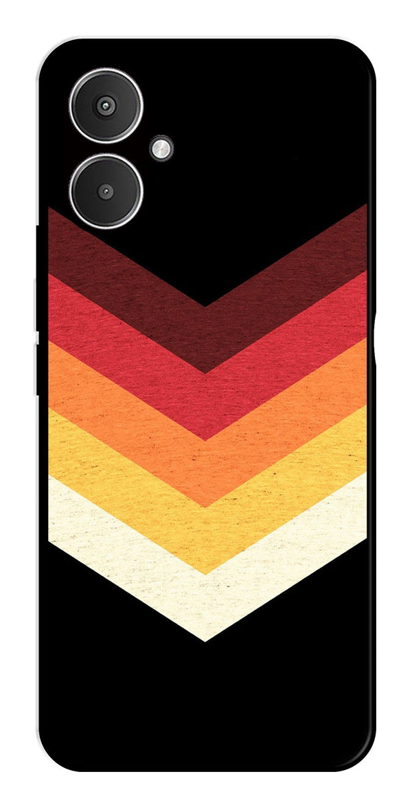 MultiColor Arrow Metal Mobile Case for Redmi 13C 5G   (Design No -04)