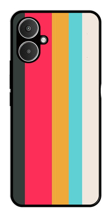 Muted Rainbow Metal Mobile Case for Redmi 13C 5G