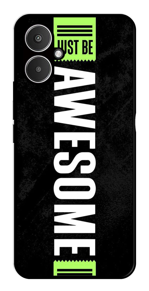 Awesome Metal Mobile Case for Redmi 13C 5G   (Design No -33)