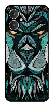 Lion Pattern Metal Mobile Case for Redmi 13C 5G
