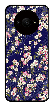 Flower Design Metal Mobile Case for Redmi A3