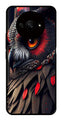 Owl Design Metal Mobile Case for Redmi A3   (Design No -26)
