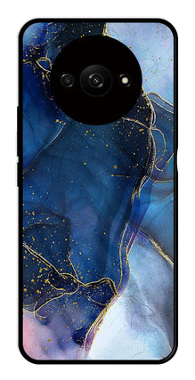 Blue Marble Metal Mobile Case for Redmi A3
