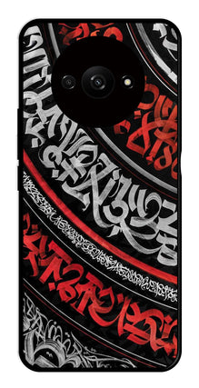 Qalander Art Metal Mobile Case for Redmi A3