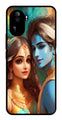 Lord Radha Krishna Metal Mobile Case for Oppo Reno 11 Pro 5G   (Design No -01)
