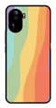 Muted Rainbow Metal Mobile Case for Oppo Reno 11 Pro 5G   (Design No -02)