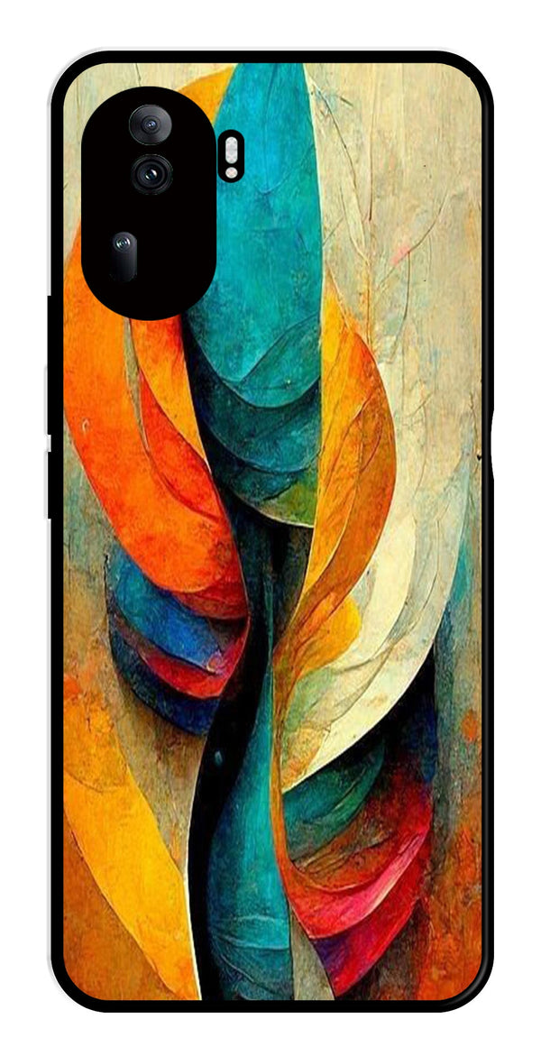 Modern Art Metal Mobile Case for Oppo Reno 11 Pro 5G   (Design No -11)