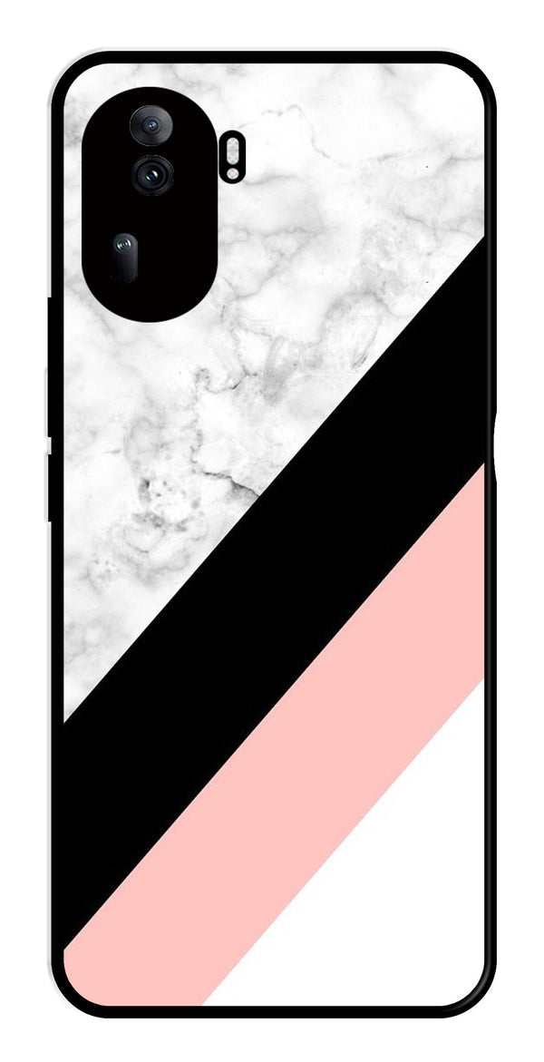 Marble Design Metal Mobile Case for Oppo Reno 11 Pro 5G   (Design No -24)