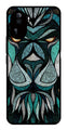 Lion Pattern Metal Mobile Case for Oppo Reno 11 Pro 5G   (Design No -40)