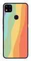 Muted Rainbow Metal Mobile Case for Redmi 9   (Design No -02)