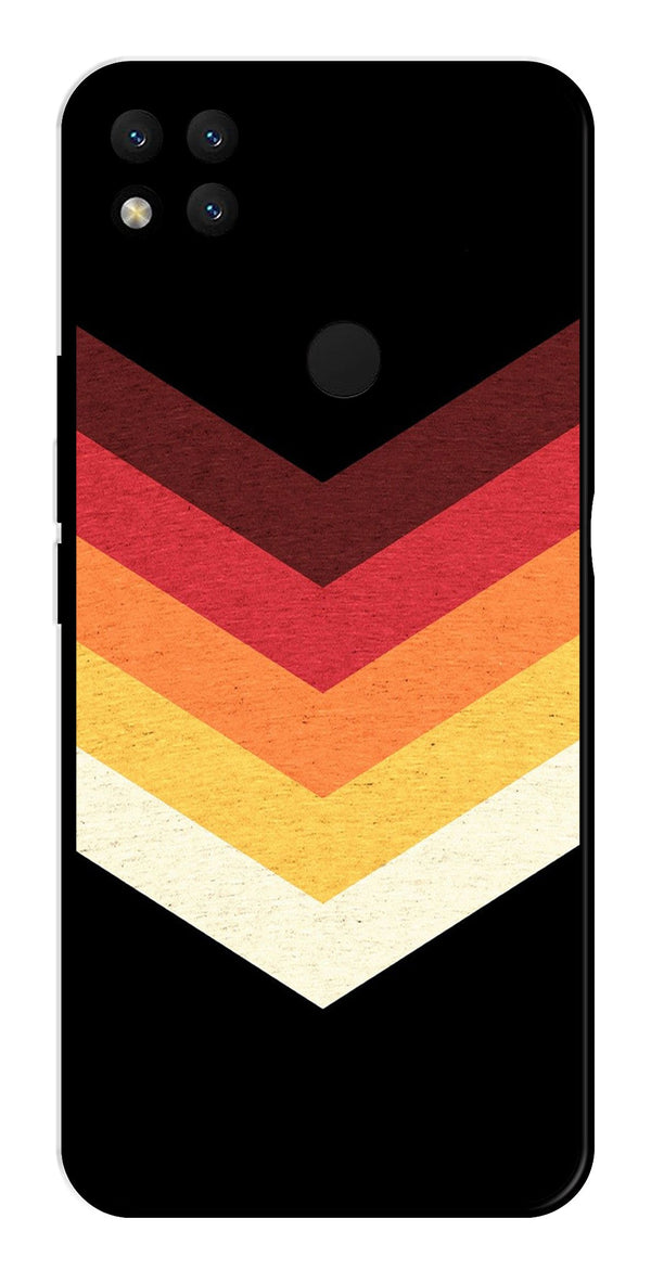 MultiColor Arrow Metal Mobile Case for Redmi 9   (Design No -04)