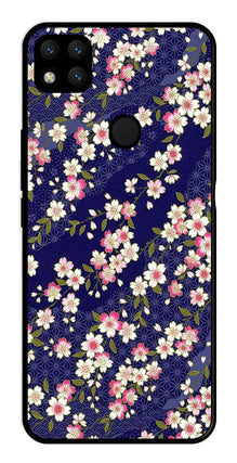 Flower Design Metal Mobile Case for Redmi 9