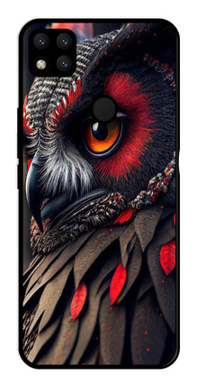 Owl Design Metal Mobile Case for Redmi 9