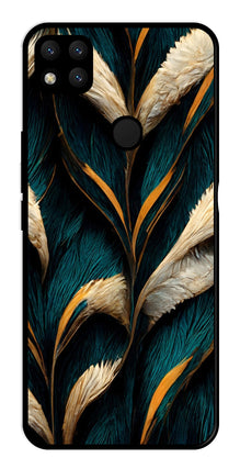 Feathers Metal Mobile Case for Redmi 9