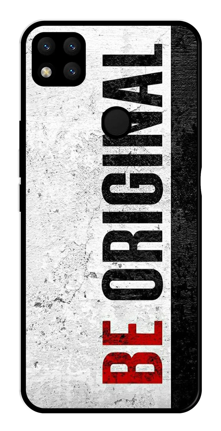 Be Original Metal Mobile Case for Redmi 9   (Design No -38)