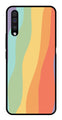 Muted Rainbow Metal Mobile Case for Samsung Galaxy A50   (Design No -02)