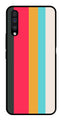 Muted Rainbow Metal Mobile Case for Samsung Galaxy A50   (Design No -31)