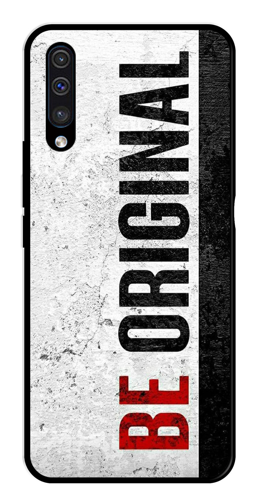 Be Original Metal Mobile Case for Samsung Galaxy A50   (Design No -38)