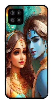 Lord Radha Krishna Metal Mobile Case for Samsung Galaxy F62