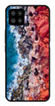 Sea Shore Metal Mobile Case for Samsung Galaxy F62   (Design No -18)