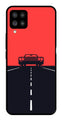 Car Lover Metal Mobile Case for Samsung Galaxy F62   (Design No -21)