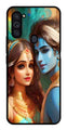 Lord Radha Krishna Metal Mobile Case for Samsung Galaxy M11   (Design No -01)