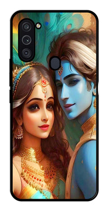 Lord Radha Krishna Metal Mobile Case for Samsung Galaxy M11