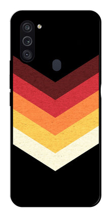 MultiColor Arrow Metal Mobile Case for Samsung Galaxy M11