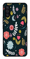 Floral Pattern2 Metal Mobile Case for Samsung Galaxy M11   (Design No -12)